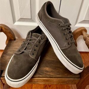VANS PRO Skate Gray/Black Canvas and Suede